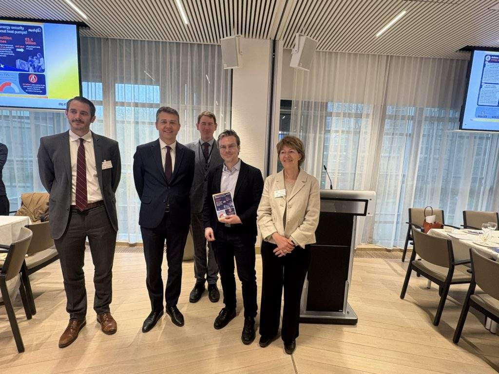 EHPA breakfast debate in EU Parliament on energy security - the speakers (April 2025)