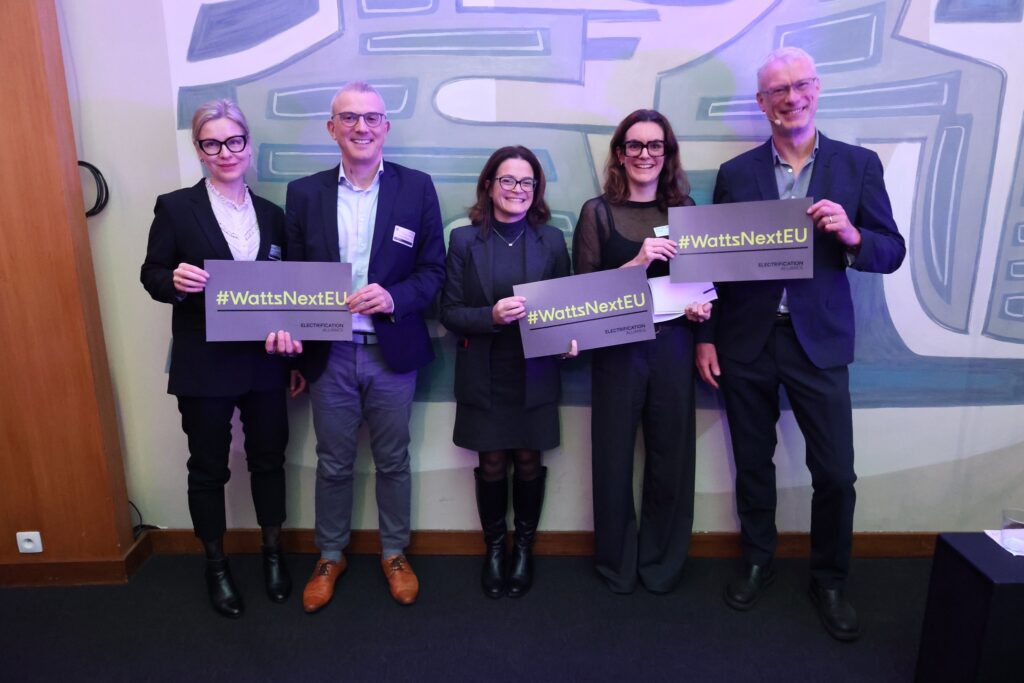 Watts Next conference with ECF and Electrification Alliance, December 2025. Photo: Babylone Prod